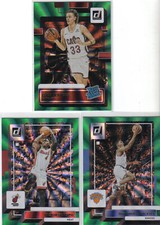 3 2022-23 Donruss NBA Green Parallel cards Luke Travers Rated Rookie  Oladipo