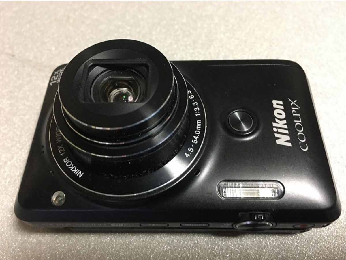 Near MINT] Nikon COOLPIX S6900 Digital Camera rich black color