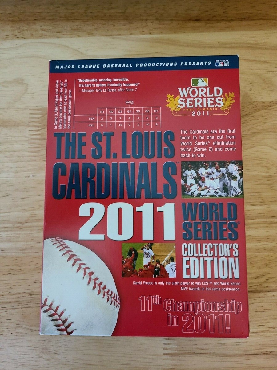 【中古】2011 World Series [DVD] [Import] 2011 St. Louis Cardinals World Series DVD Collector's Edition Set
