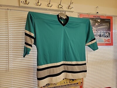 San Jose Sharks 1991-92 Practise Game Worn Jersey NHL