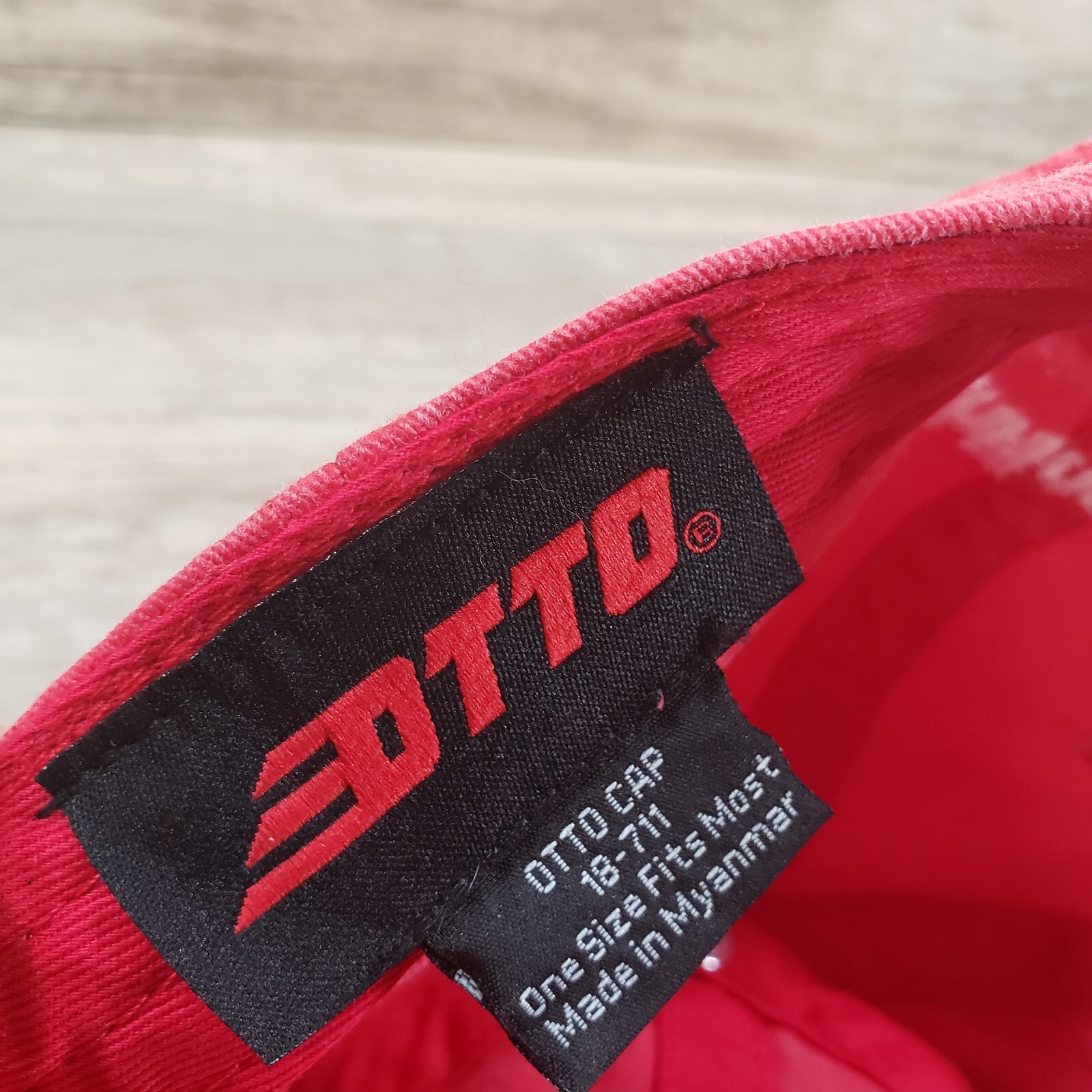 Thinking Cap Hat Cap Strap Back Red Thinkery Logo… - image 6