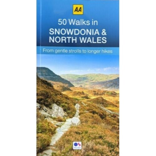AA 50 Walks In Snowdonia And North Wales NEW Paperback Book