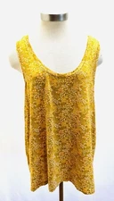 NWT SO GOODS FOR LIFE Juniors Sleeveless Pullover Round Neck Floral Shirt Sz XL