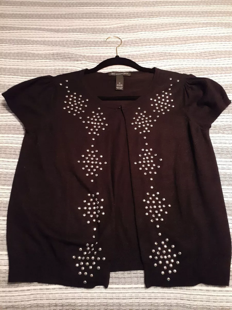 Inc studded clearance cardigan