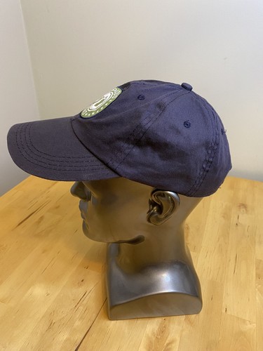 PROUD DAD BASEBALL STYLE ADJUSTABLE STRAPBACK HAT/CAP, NAVY BLUE Baby Feet - Picture 4 of 10