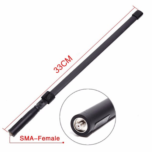 33cm/13" Connector Foldable CS Antenna For Walkie Talkie Baofeng UV-5R Radio NEW - Photo 6/10