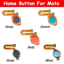 Power Fingerprint Sensor Home Button Key Flex Cable For Motorola Moto E7 E20 E32