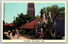Texas San Anotio La Villita Vintage #ODK-913 Postcard, H14