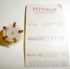 Slot Car Commutator Assembly for DC70 Motor Pittman DC62A-B Original 1960s NOS