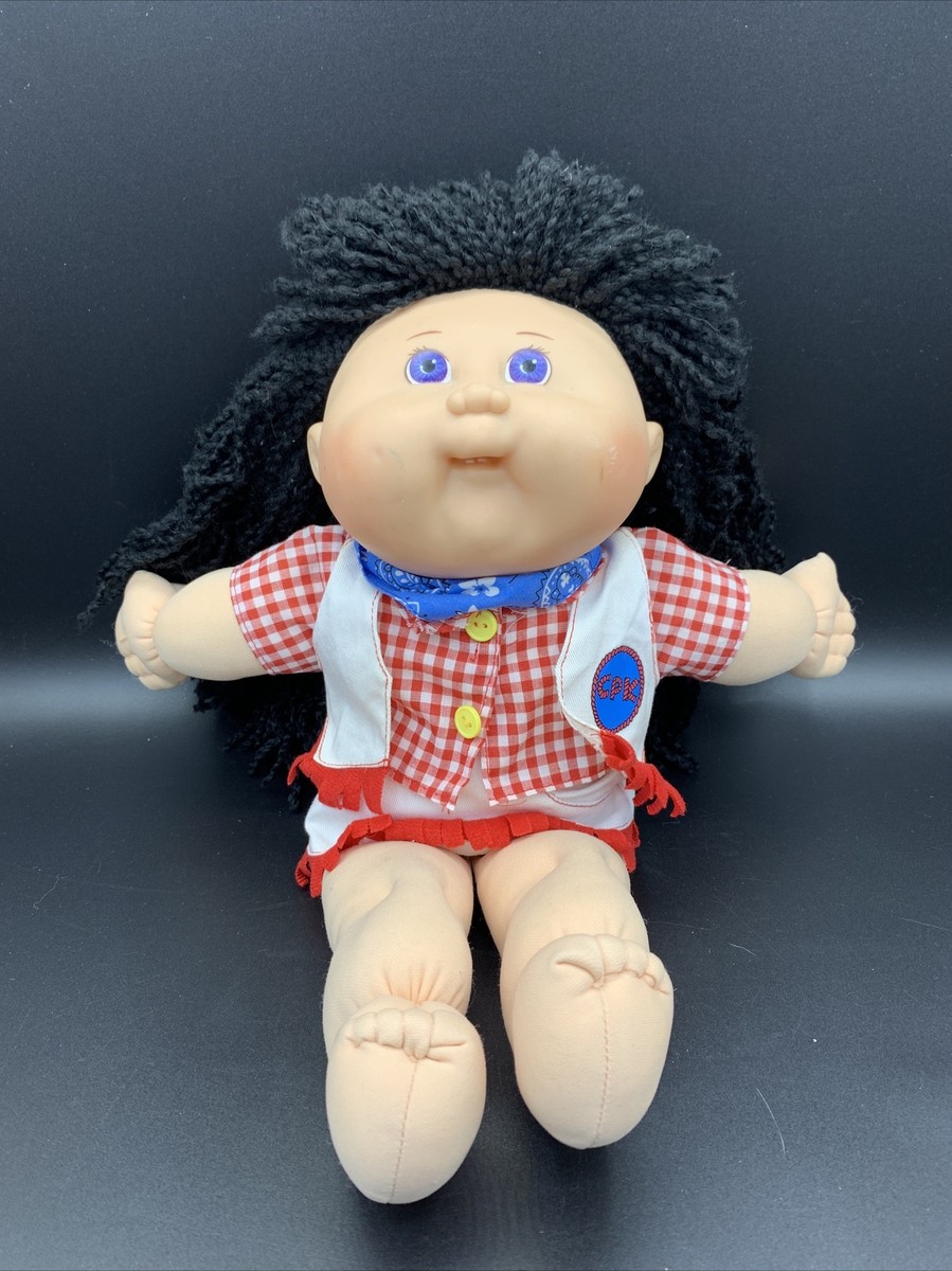 Cabbage Patch Doll Mattels First Edition Xavier Roberts Black Hair