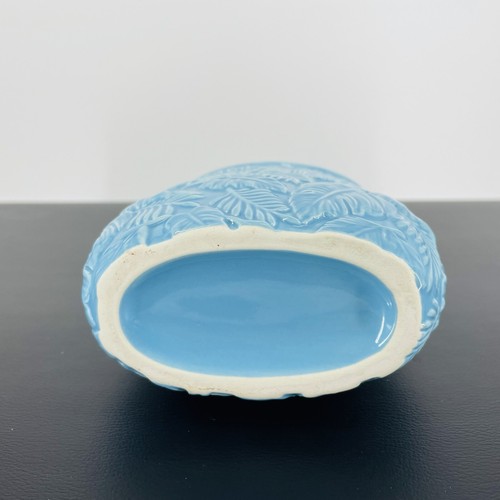 SATURDAY KNIGHT LTD. Toothbrush Holder Bathroom Light Sky Blue Leaf Design - Picture 5 of 5