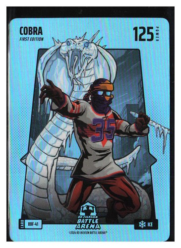Bo Jackson Battle Arena Cobra Kevin Durant Blue Ice Battlefoil