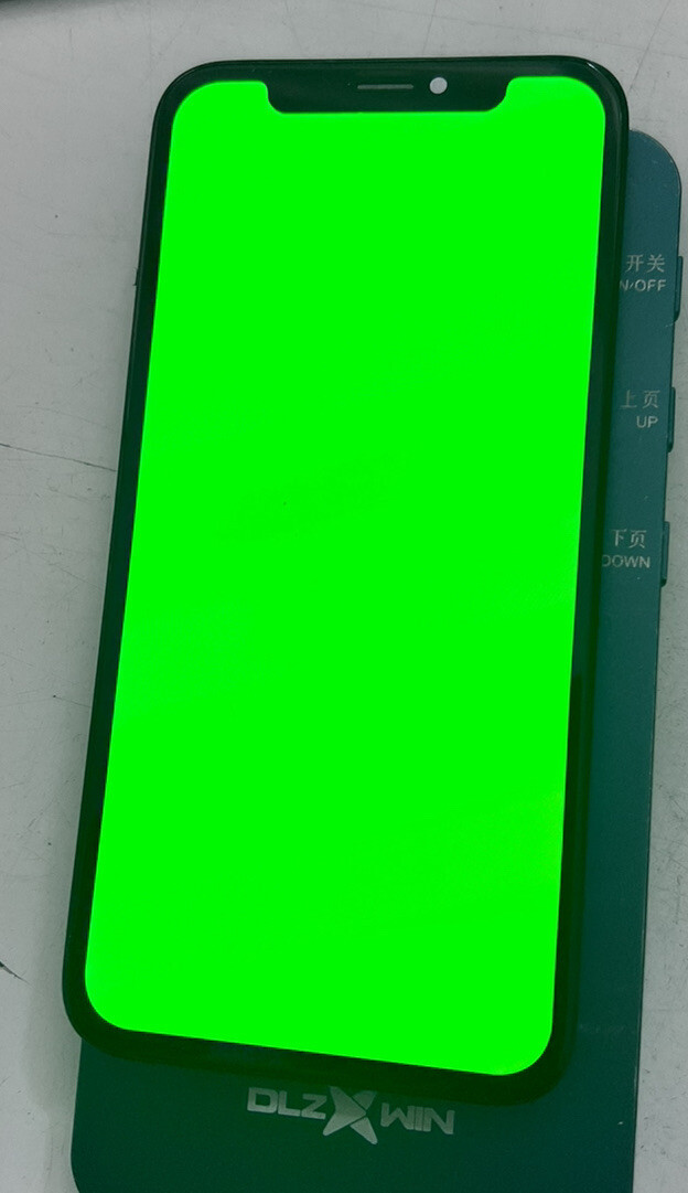 Copie d'écran Apple iPhone X pour verre OLED reconditionné Ok problème tactile
