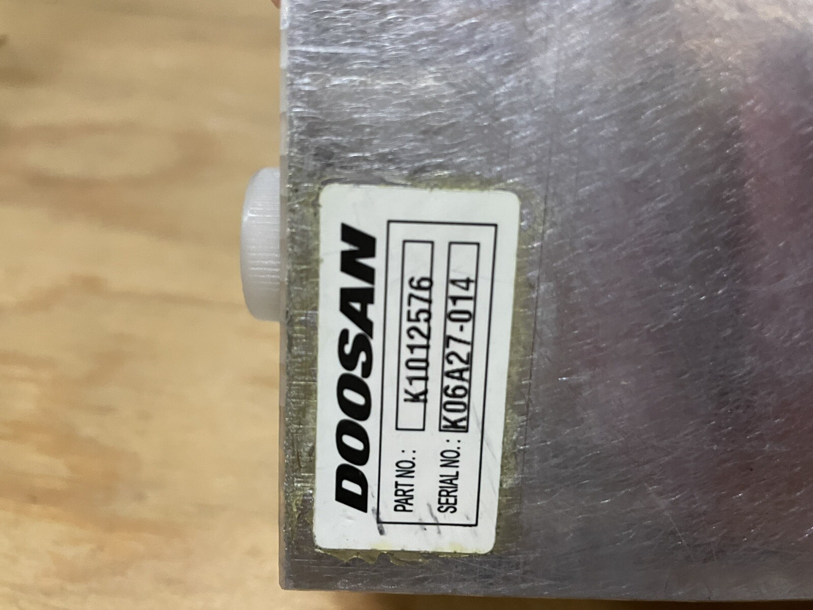 New Doosan Valve Solenoid K06A27-014, K1012576 | eBay