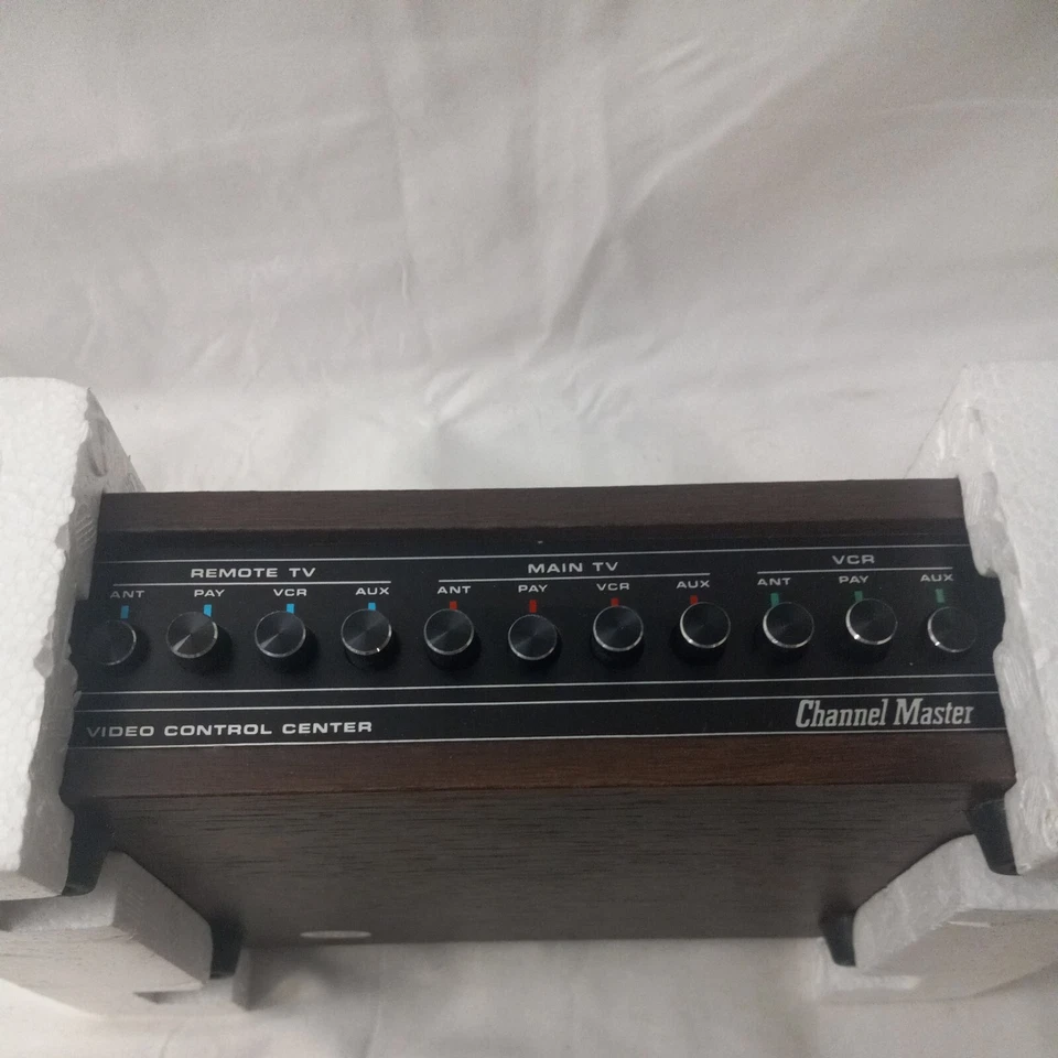 channel master video control center model 0770B remote main TV VCR - Image 3 of 4