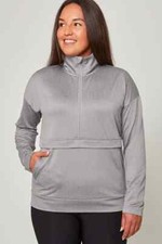 Mondetta Women's Size XL Storm Front Active Popover Sweatshirt NWT