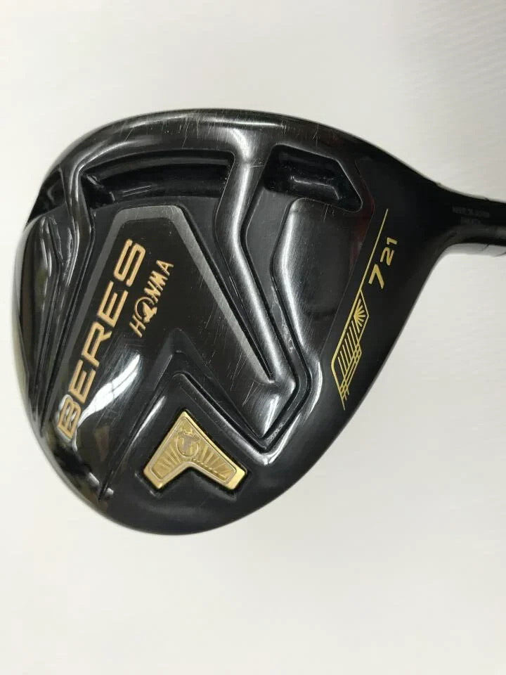2021 HONMA BERES Black 21deg 7W ARMRQ MX R-flex Fairway wood Golf