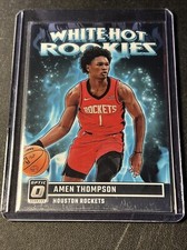 Amen Thompson 2023-24 Panini Donruss Optic White Hot Rookies RC Rockets #9