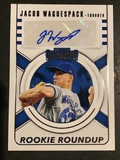 2020 Contenders Baseball Jacob Waguespack Rookie Roundup Auto Blue Jays 