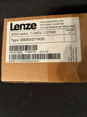 Lenze Frequenzumrichter 8200 Vector E82EV371K2C 0,37KW 