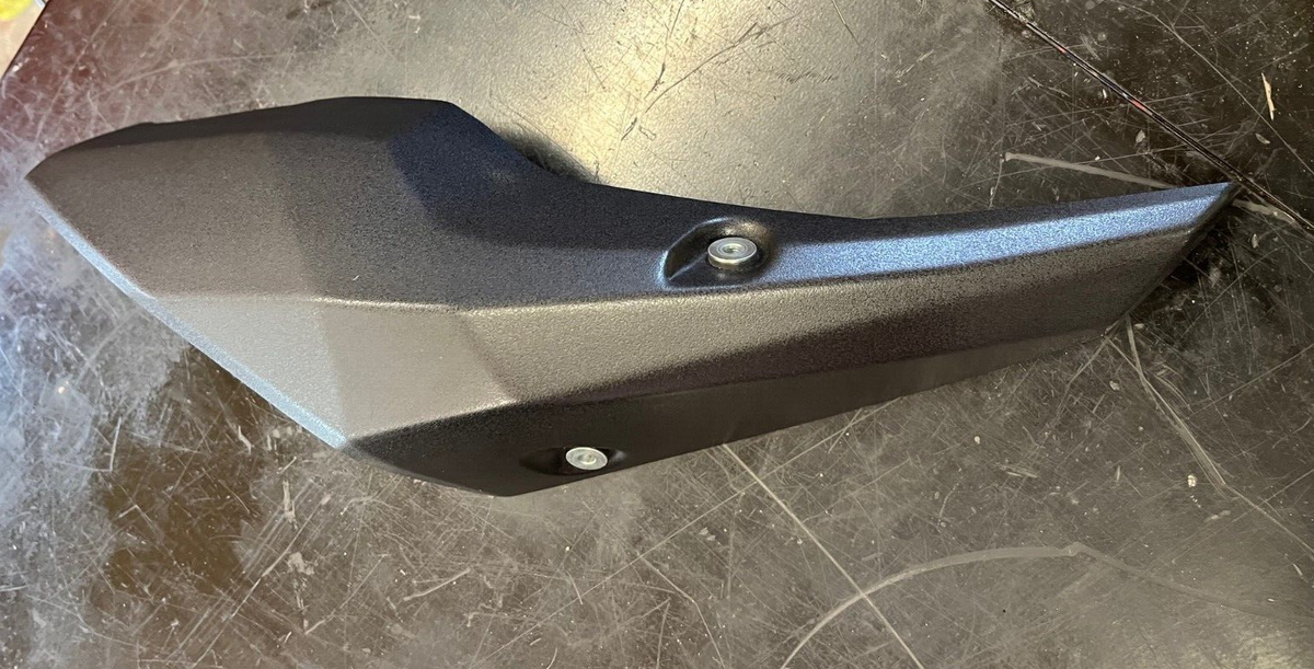 hide ❗️ NINJA ZX1000SX ZX 1000 SX MUFFLER HEAT SHIELD BODY COMP