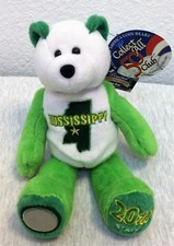 Limited Treasures State Quarters Coin Collectible Teddy Bears Mississippi 20