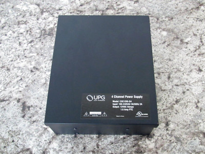 New UPG CSE1205-D4 100-240VAC 2A / 12VDC 5A 4CH 4-Channel CCTV Power Supply