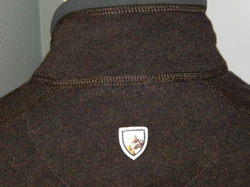 Kuhl Revel Pullover Men's XL Black 1/4 Zip Fleece Outdoor Hiking Sweater 3007 - Picture 6 of 9