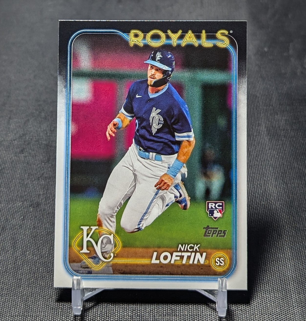 Nick Loftin Rookie RC 2024 Topps Series 2 Card #506 Kansas City Royals