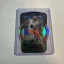 2022 Select Amari Cooper Club Level Green Prizm Die-Cut  CLE Browns #279