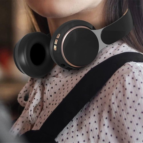 Powerful Bass Wireless Over Ear Bluetooth 5.0 Headphones Deep Bass Headset - Picture 2 of 11