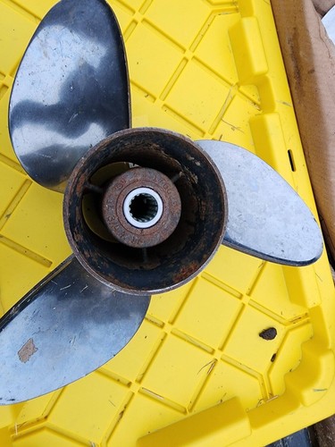 COUNTER 14 3/4" X 17P OMC EVINRUDE JOHNSON VIPER SS PROPELLER, 176629, P5382 - Picture 3 of 16
