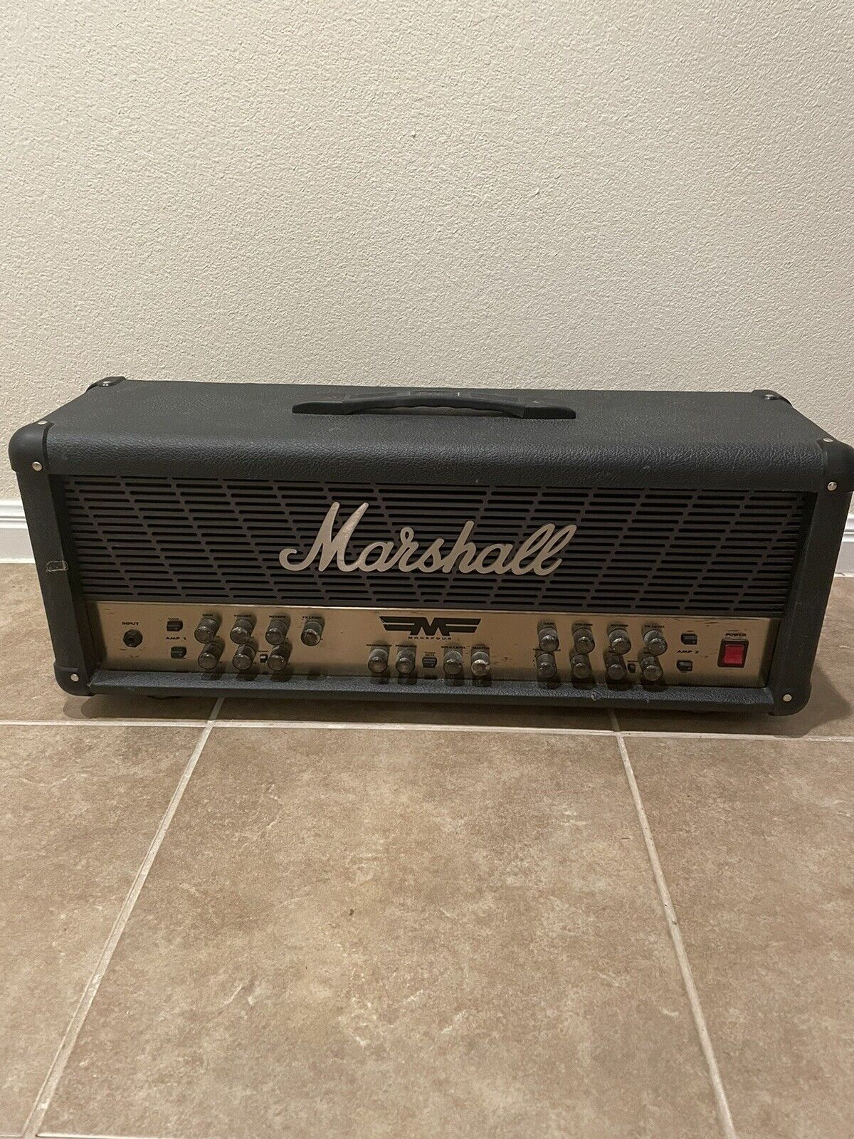 2003 Marshall MF350 Mode Four 350 Watt Hybrid Guitar Amp Head