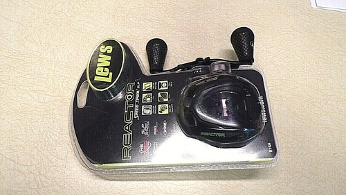NEW - LEW'S REACTOR CASTING REEL - 7:5:1 GEAR RATIO - 8 BALL BEARING - Picture 2 of 5