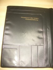 STASI Mappe DDR Ministerium des Innern - Presseabteilung aus Leder