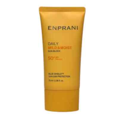 ENPRANI Daily Sun Block SPF 50+ PA+++ 4OZ Mild Moist UV Protect -Tracking Number