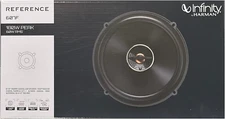 Infinity REF607F 360 Watt (120W RMS) 6.5" Reference 2-Way Coax 3ohm Speakers New