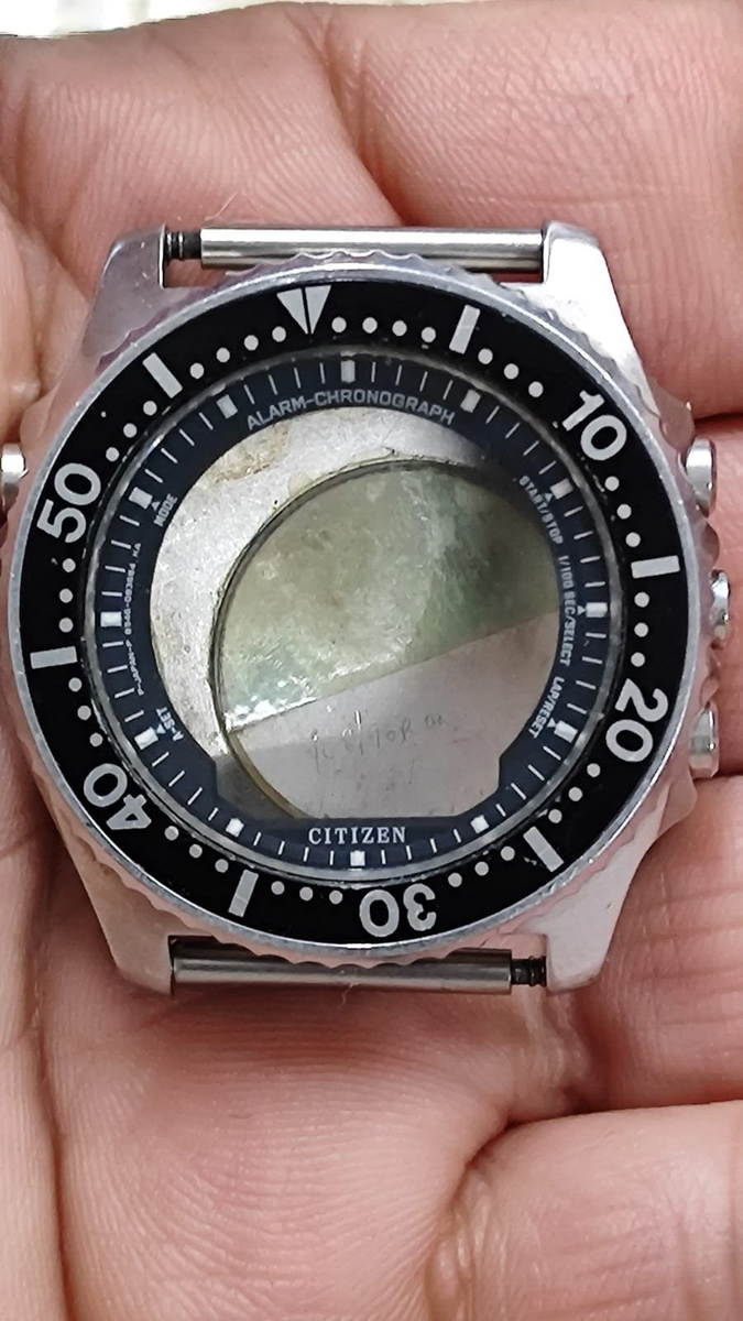 Citizen 8946-08779 Digi-Ana COMBO Chrono Quartz Part CASE Japan