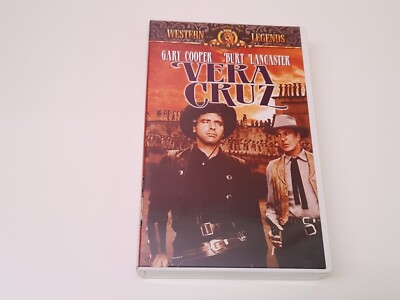 Vera Cruz 1954 VHS German PAL Video Gary Cooper Burt Lancaster Robert Aldrich
