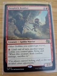 MTG Dropkick Bomber - Foundations Rare Red Creature Goblin Warrior