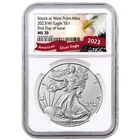 2023 (W) $1 1-oz American Silver Eagle NGC MS70 FDI Exclusive Eagle Label