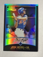 2001 Bowman Chrome Jose Reyes #164 Refractor Rookie Card RC. rookie card picture