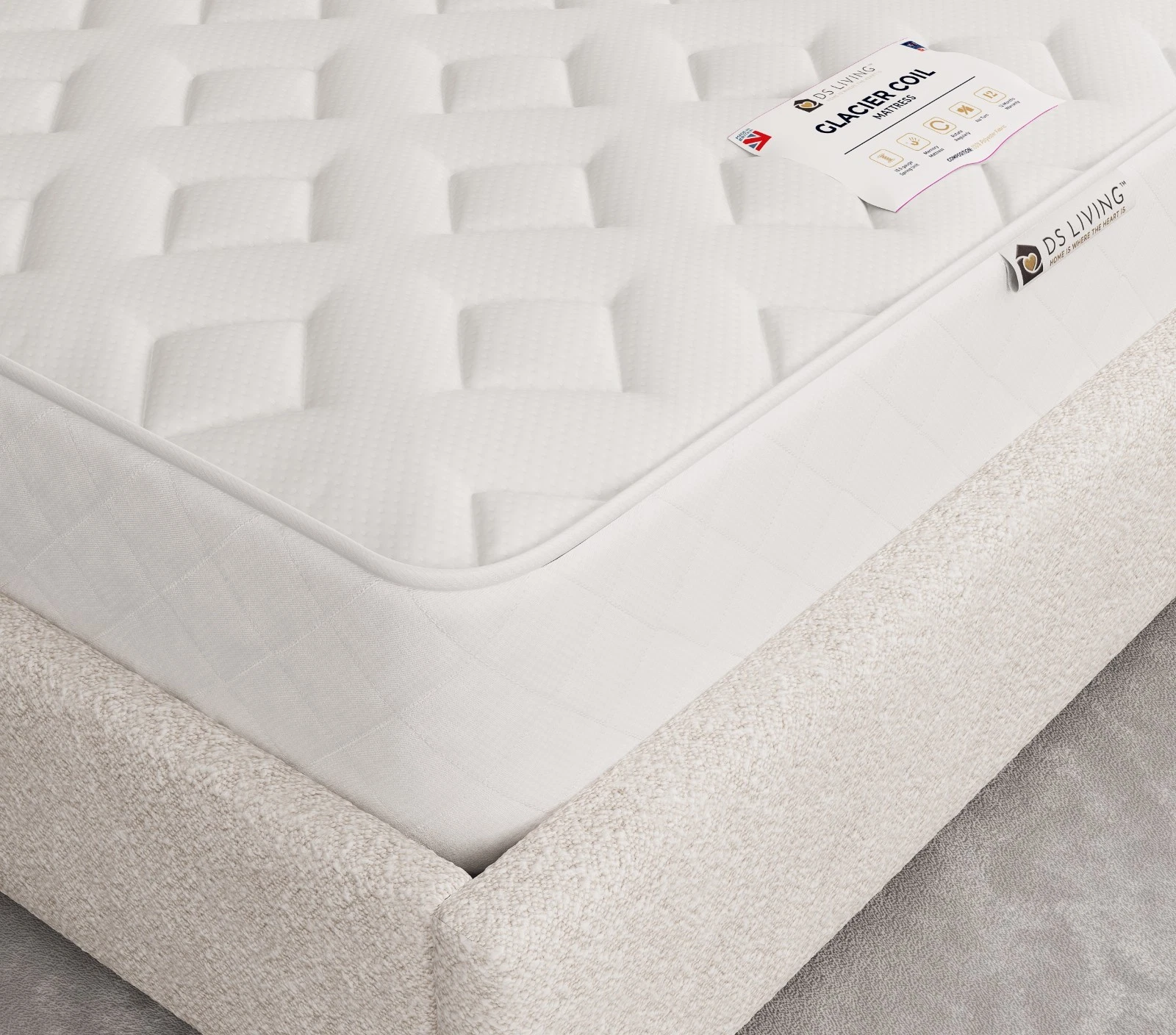 Bliss Medium Gel Glacier Spring Mattress
