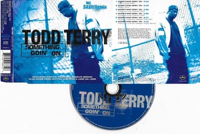 TODD TERRY - something goin on   - 6 tracks CD