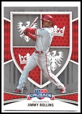 2024 Panini Crusade #28 Jimmy Rollins Silver