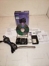 Fujifilm FinePix T 190 14MP 10x Zoom Digital Camera Lens Cover came off-Works