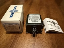 Macromatic SS-65122 Solid State Time Delay Relay Great Condition w/ manual + box