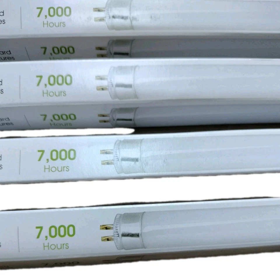 New Feit Electric 13W 21" T5 G5 Fluorescent Tube Light Bulb Bright White 6 Pack - Image 4 of 4