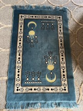 Silk Carpet Berber 125cm x 71 cm hand of fatima and moon