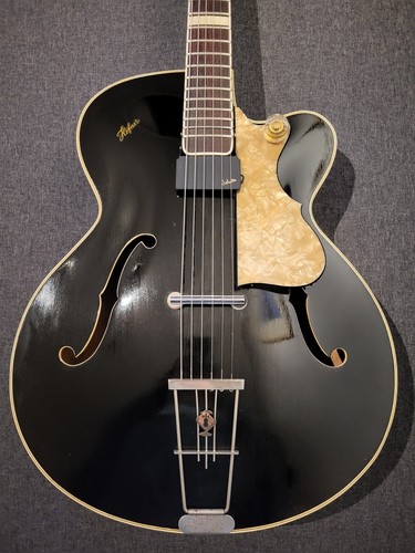 Höfner 458 S Black Beauty Archtop 1958